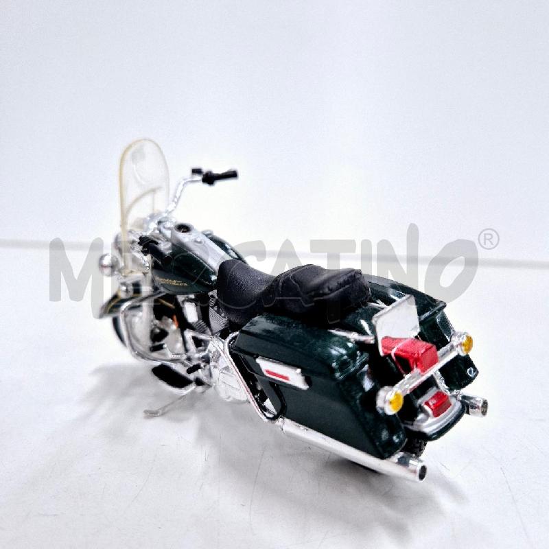 MODELLINO MOTO HARLEY DAVIDSON ROAD KING VERDE | Mercatino dell'Usato Cervia 3