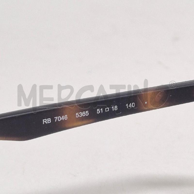 MONTATURA OCCHIALI GOMMA RAYBAN RB 7046 | Mercatino dell'Usato Cervia 5