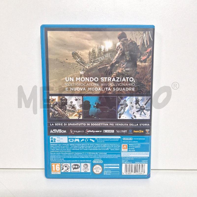 NINTENDO CALL OF DUTY GHOSTS | Mercatino dell'Usato Cervia 2