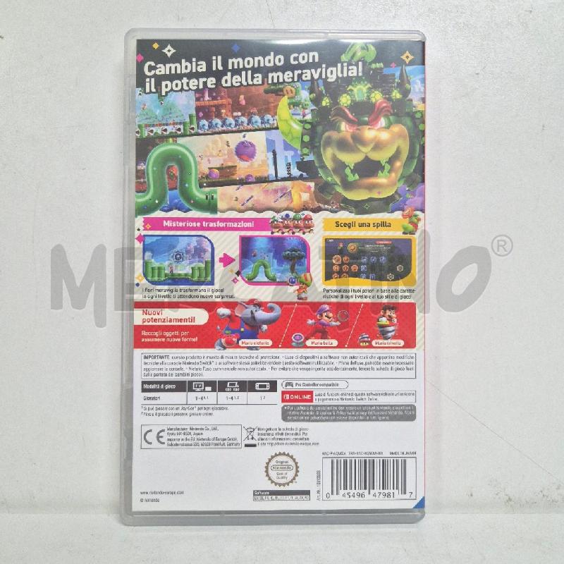 NINTENDO SWITCH SUPER MARIO BROS WONDER | Mercatino dell'Usato Cervia 1