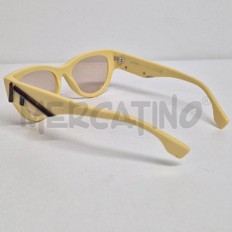 OCCHIALI DONNA GIALLI FENDI | Mercatino dell'Usato Cervia 2
