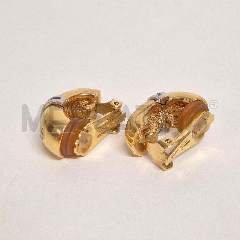 ORECCHINI CLIPS BURBERRY CON LOGO B | Mercatino dell'Usato Cervia 3
