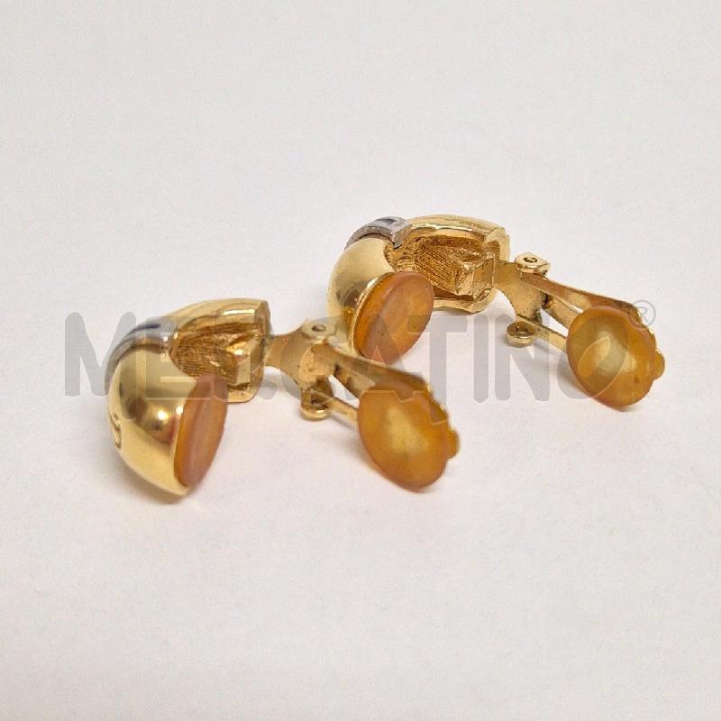 ORECCHINI CLIPS BURBERRY CON LOGO B | Mercatino dell'Usato Cervia 4