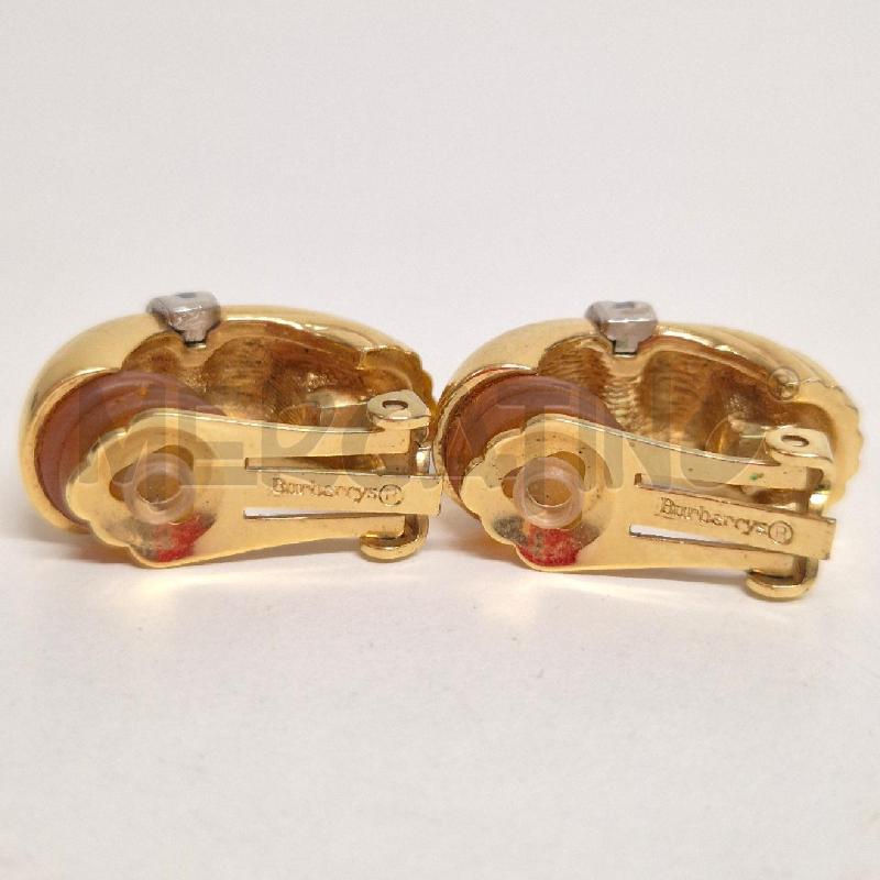 ORECCHINI CLIPS BURBERRY CON LOGO B | Mercatino dell'Usato Cervia 5