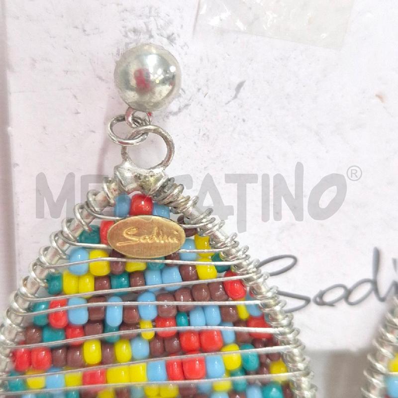 ORECCHINI SODINI OVALI PERLINE | Mercatino dell'Usato Cervia 4
