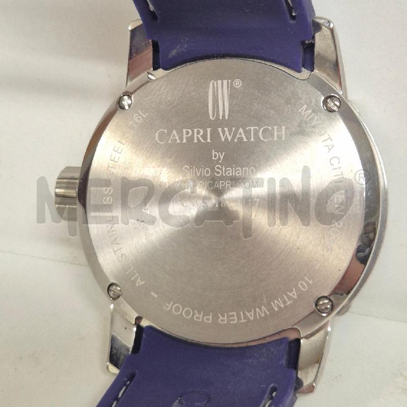 OROLOGIO CAPRI WATCH BLU | Mercatino dell'Usato Cervia 5