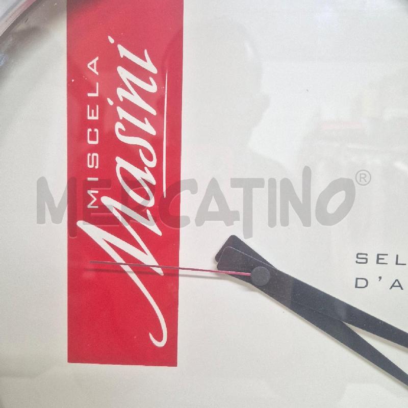OROLOGIO DA PARETE MISCELA MASINI ESSE CAFFE | Mercatino dell'Usato Cervia 2