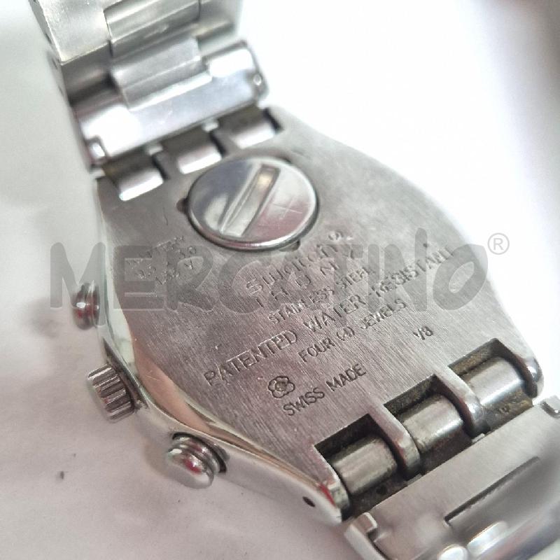 OROLOGIO DA POLSO ACCIAIO SWATCH IRONY  | Mercatino dell'Usato Cervia 5