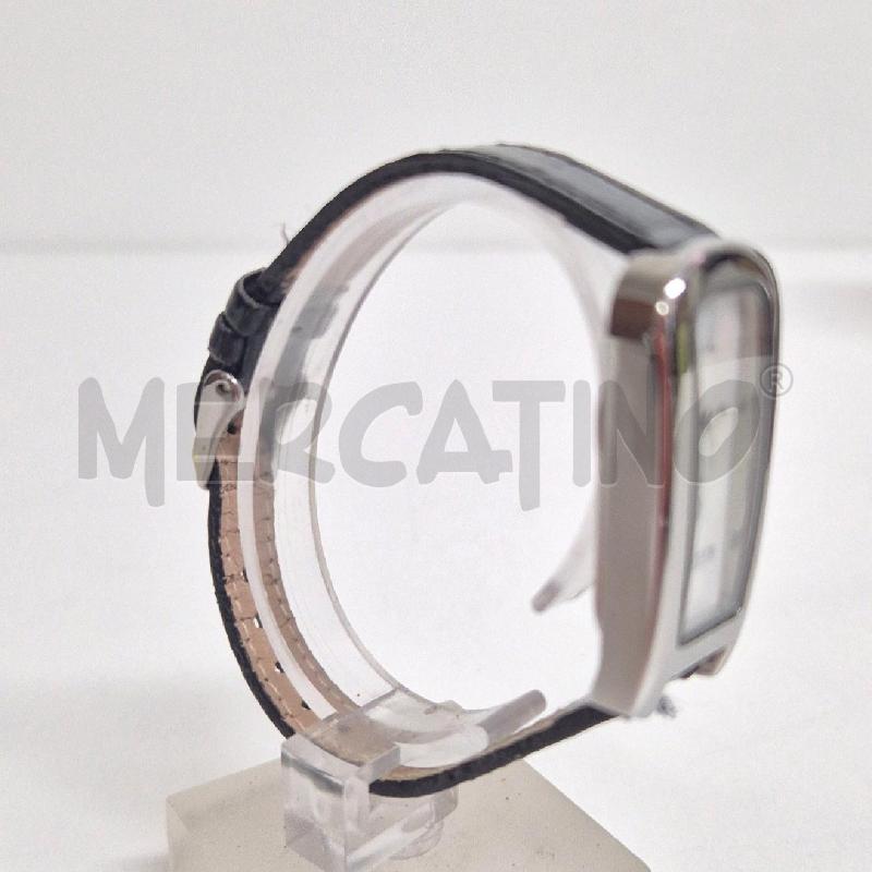 OROLOGIO LANCETTI CINTURINO PELLE NERA | Mercatino dell'Usato Cervia 3