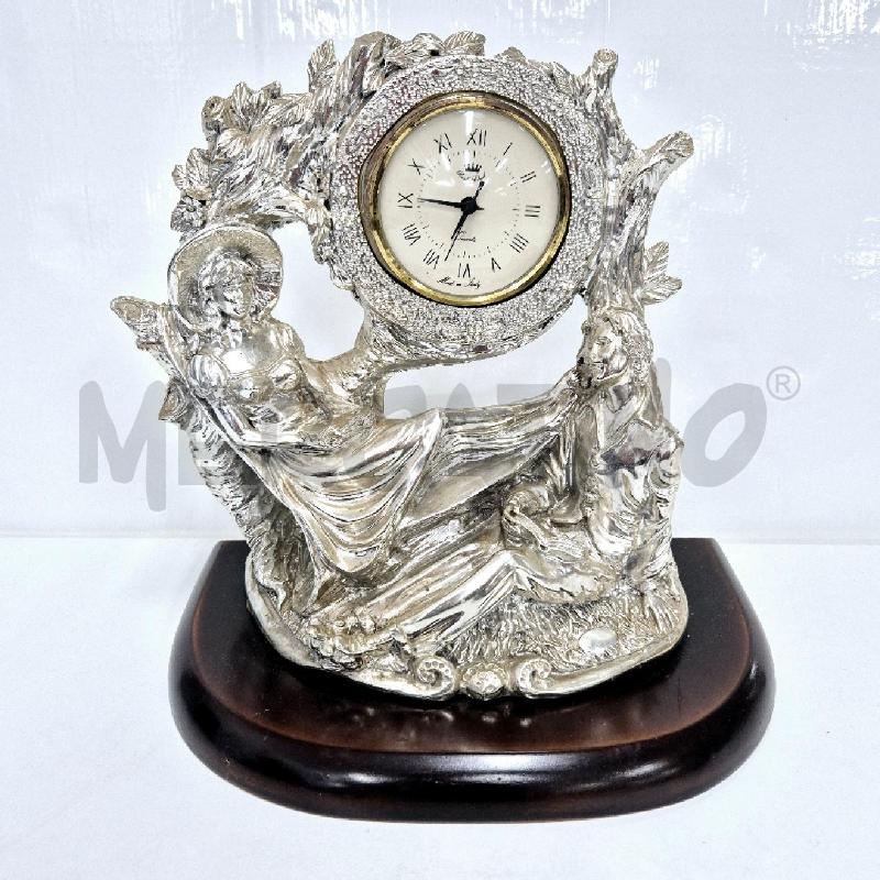 OROLOGIO REAL CLOCK POLIGRAMO ARGENTATO | Mercatino dell'Usato Cervia 1