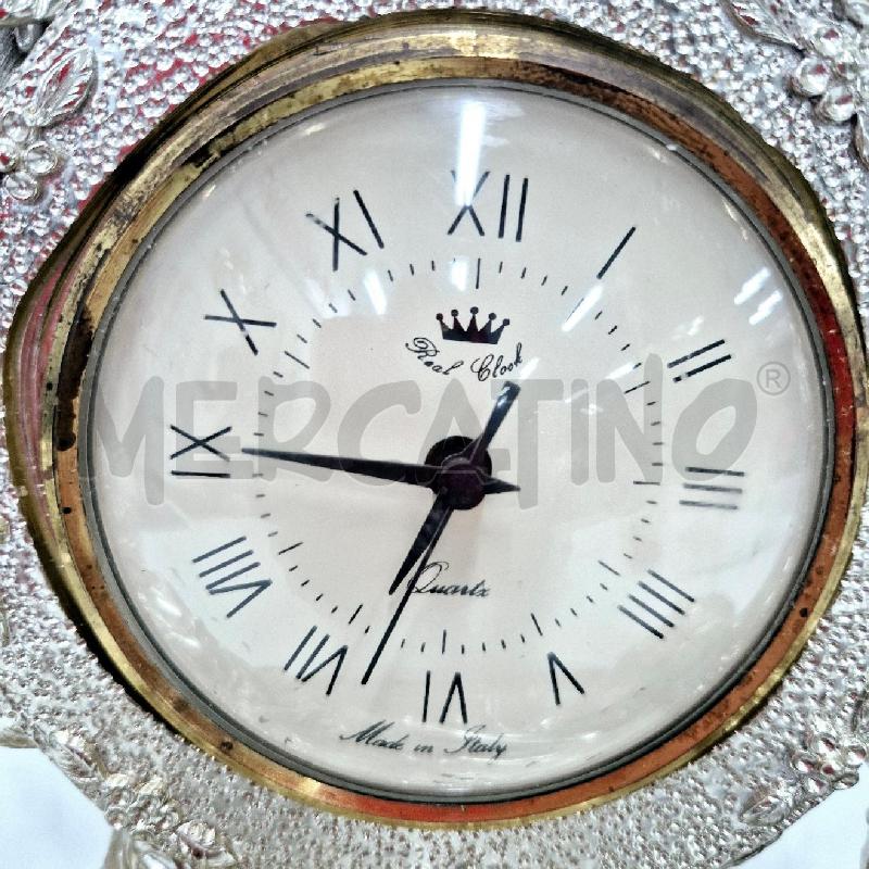 OROLOGIO REAL CLOCK POLIGRAMO ARGENTATO | Mercatino dell'Usato Cervia 2