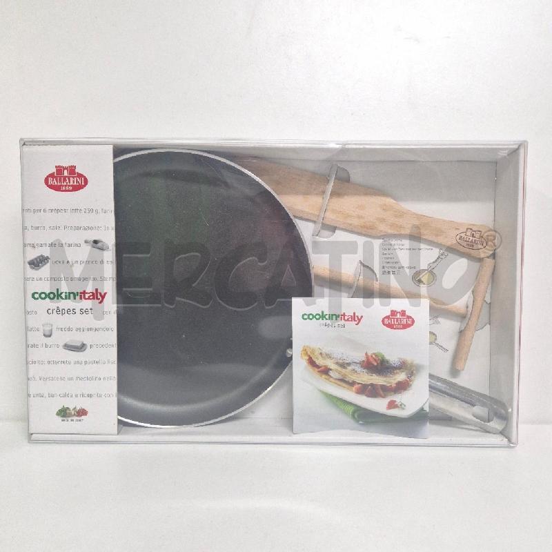 PADELLA CREPES SET BALLARINI | Mercatino dell'Usato Cervia 1