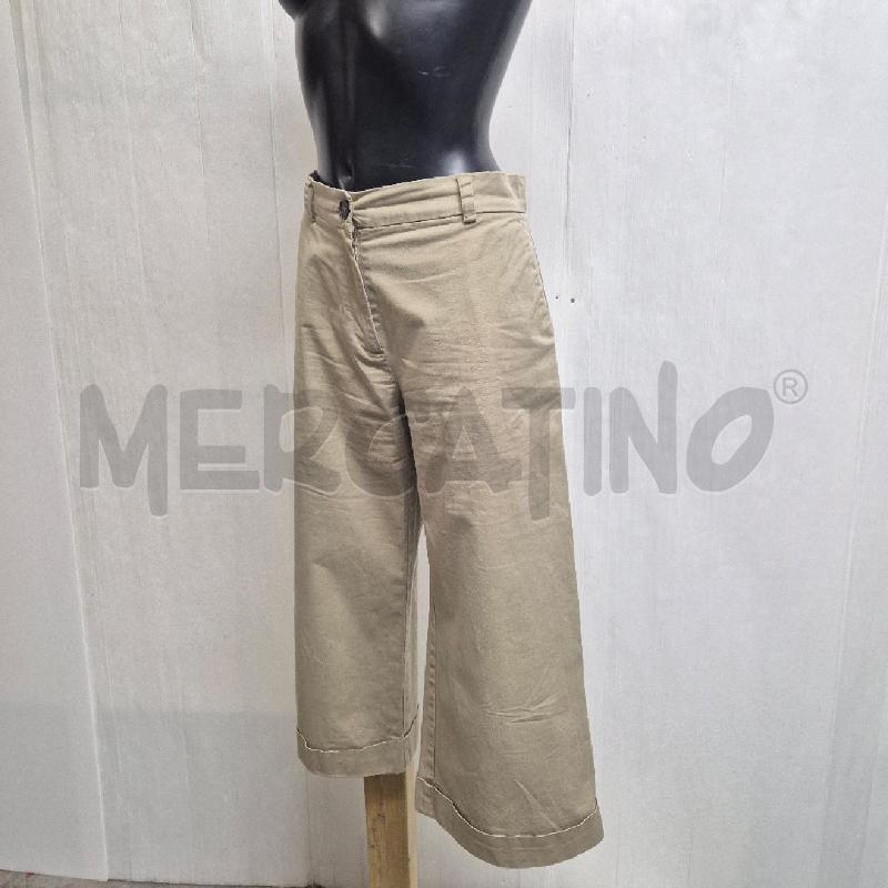 PANTALONE DONNA ERIKA CAVALLINI BEIGE  | Mercatino dell'Usato Cervia 3