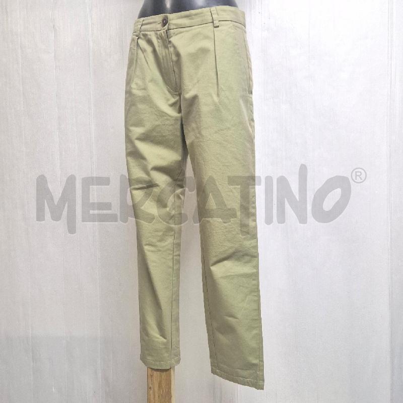 PANTALONE DONNA ERIKA CAVALLINI SALVIA | Mercatino dell'Usato Cervia 3
