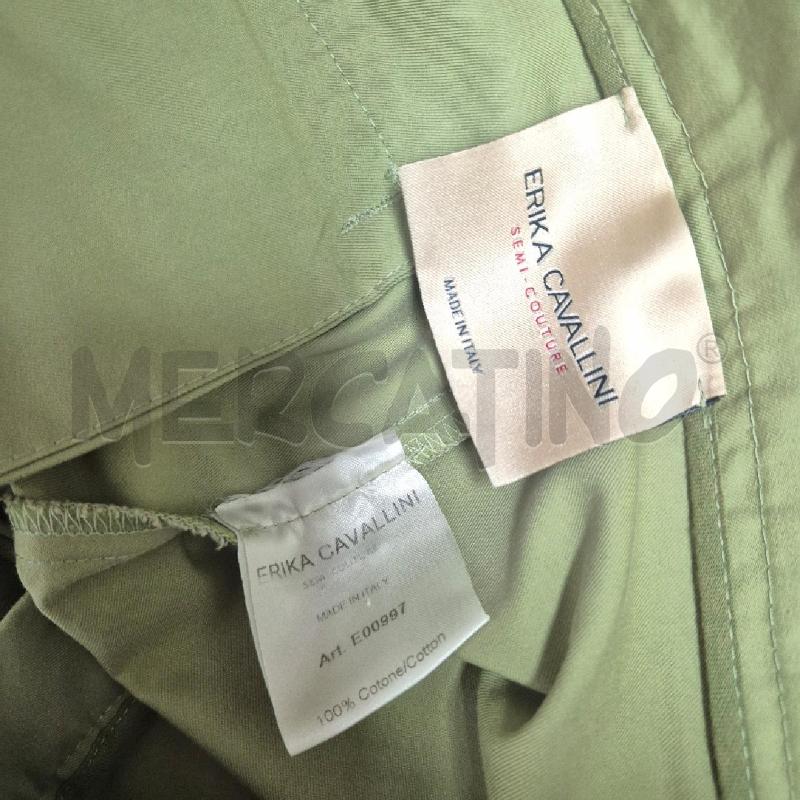PANTALONE DONNA ERIKA CAVALLINI SALVIA | Mercatino dell'Usato Cervia 5