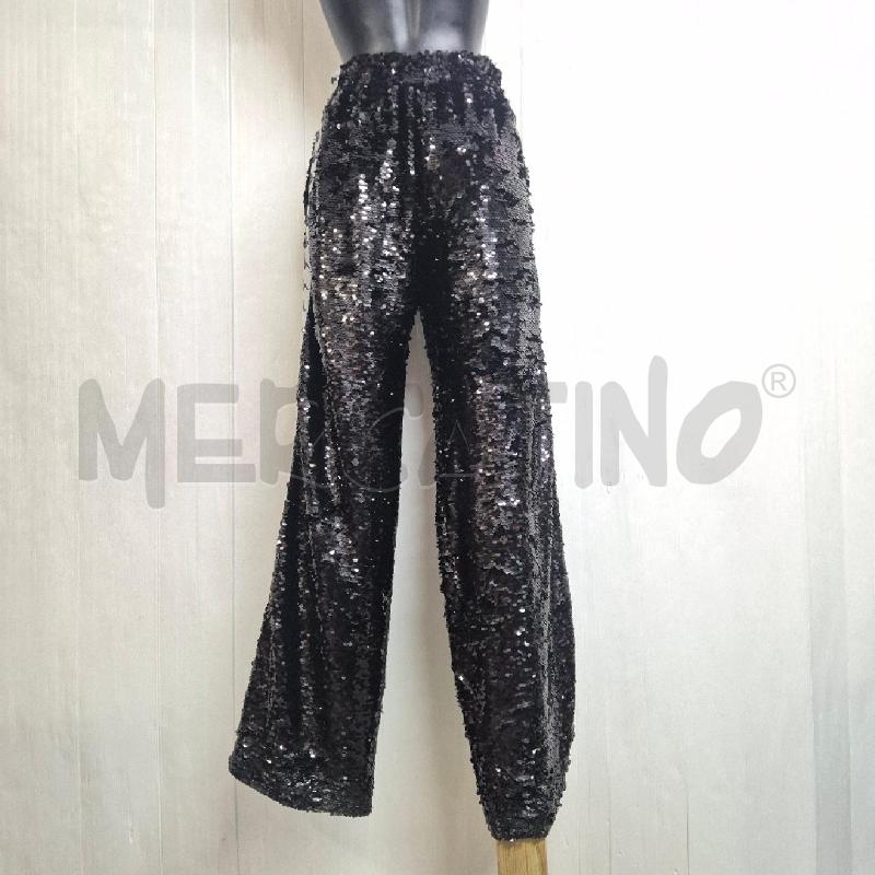 PANTALONE DONNA FAITH CONNECTION KAPPA PAILLETTES NERE | Mercatino dell'Usato Cervia 4