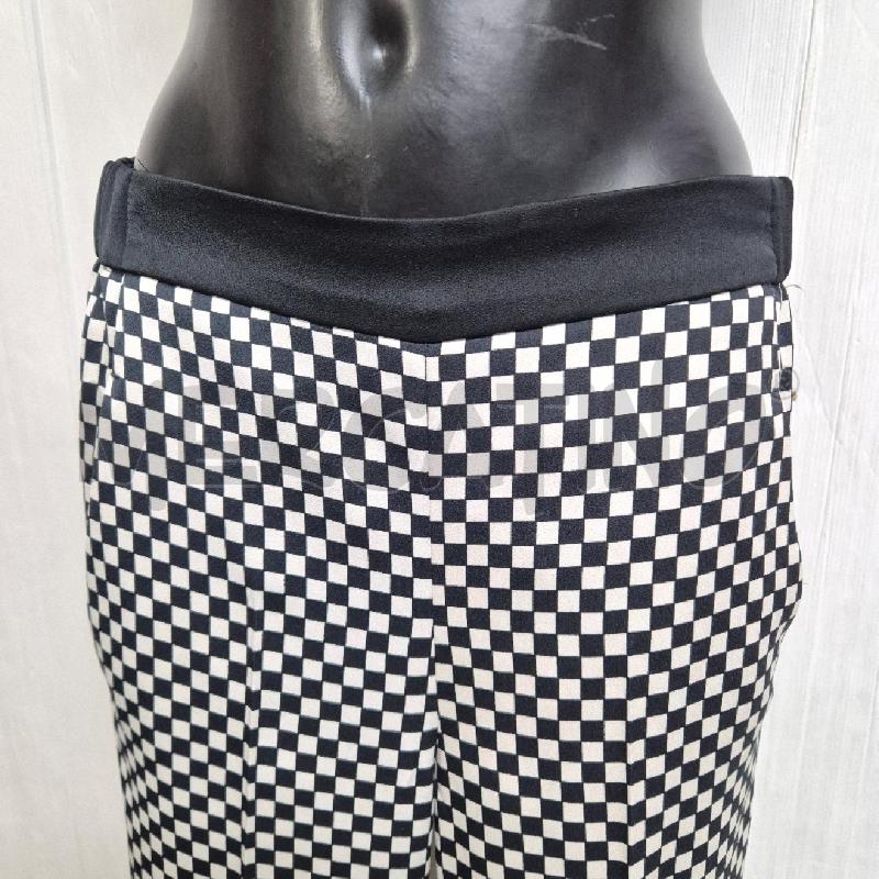 PANTALONE DONNA INTRED BIANCONERO QUADRI | Mercatino dell'Usato Cervia 2