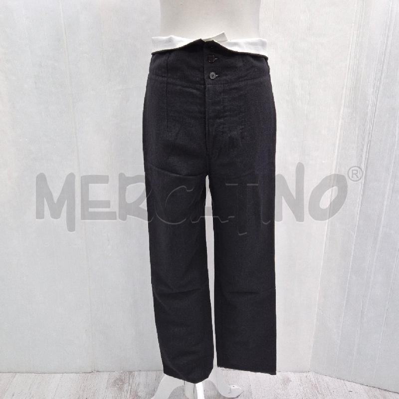 PANTALONE DONNA JOSEPH NERO RISVOLTO BIANCO | Mercatino dell'Usato Cervia 1