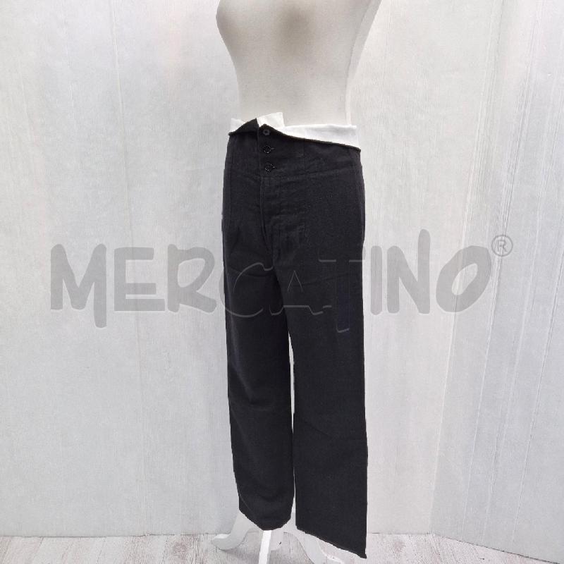 PANTALONE DONNA JOSEPH NERO RISVOLTO BIANCO | Mercatino dell'Usato Cervia 4
