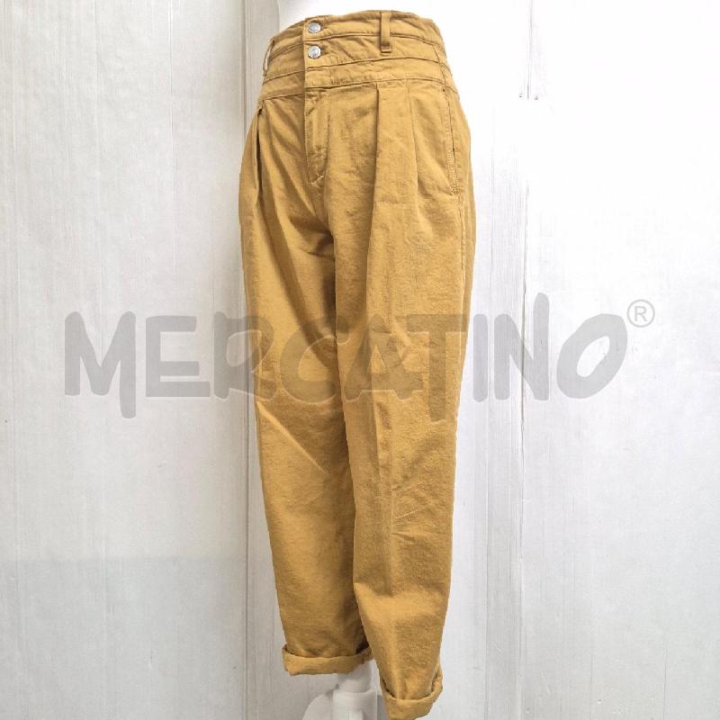 PANTALONE DONNA JUCCA SENAPE | Mercatino dell'Usato Cervia 3