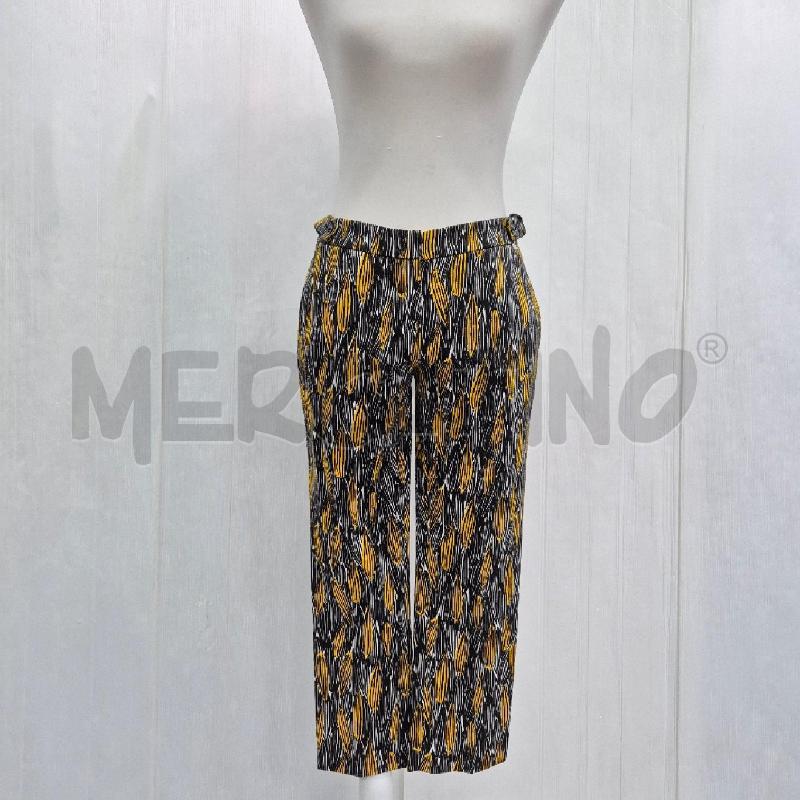 PANTALONE DONNA LIU JO GIALLI/NERI PANNOCCHIETTA | Mercatino dell'Usato Cervia 1