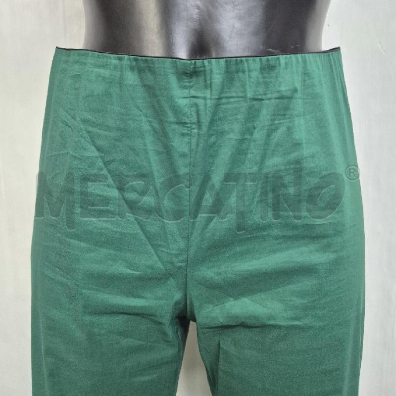 PANTALONE DONNA LIVIANA CONTI VERDE MISTO COTONE | Mercatino dell'Usato Cervia 2