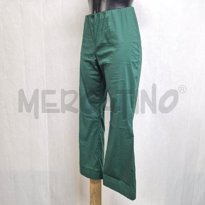 PANTALONE DONNA LIVIANA CONTI VERDE MISTO COTONE | Mercatino dell'Usato Cervia 3