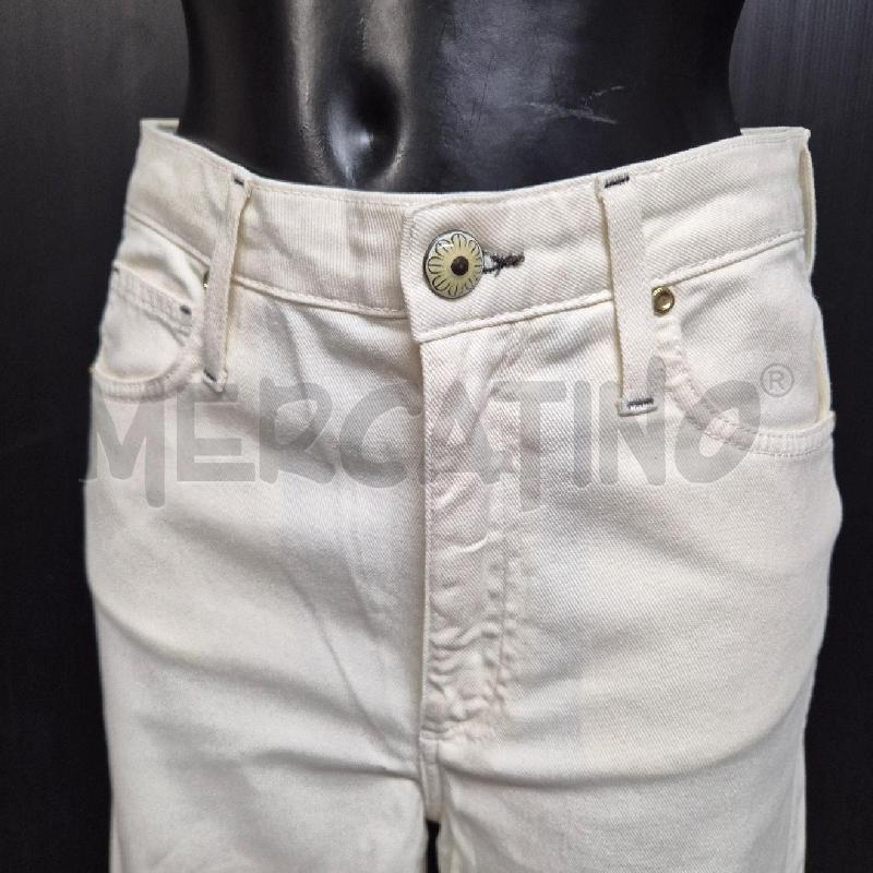 PANTALONE DONNA MALIPARMI JEANS PANNA  | Mercatino dell'Usato Cervia 2
