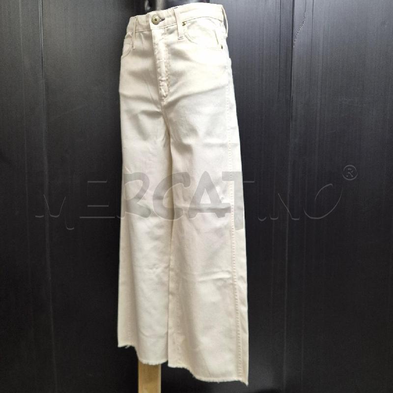 PANTALONE DONNA MALIPARMI JEANS PANNA  | Mercatino dell'Usato Cervia 3