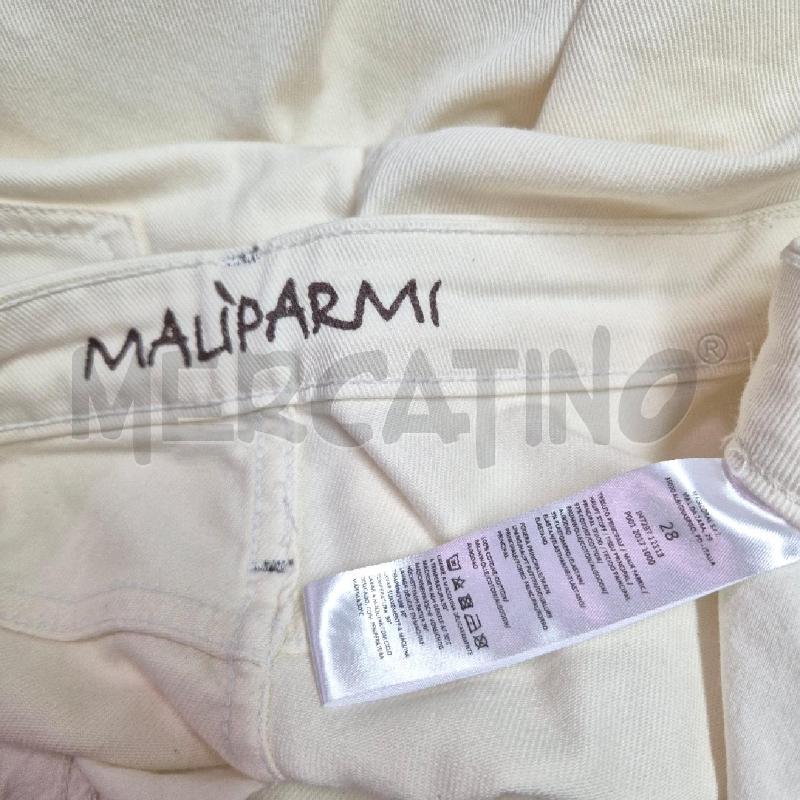 PANTALONE DONNA MALIPARMI JEANS PANNA  | Mercatino dell'Usato Cervia 5