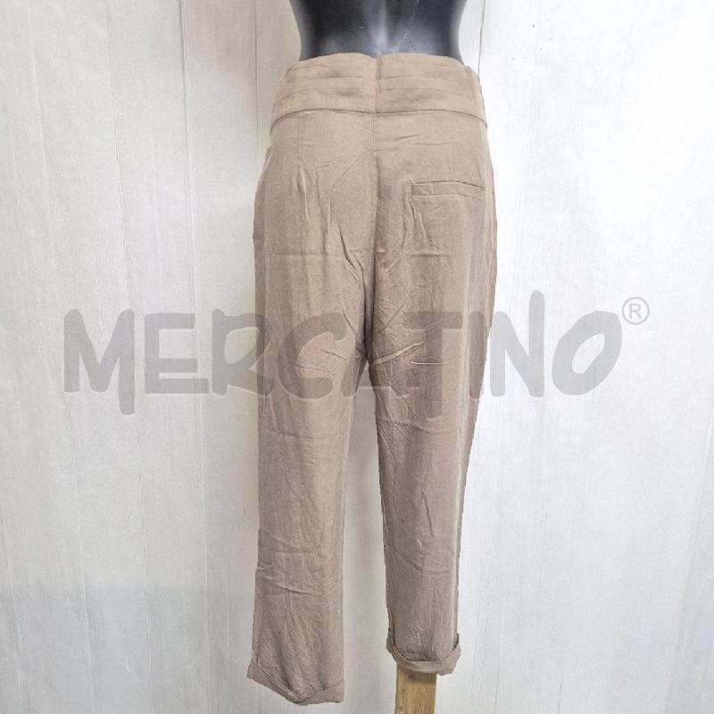 PANTALONE DONNA MAX&CO BEIGE SETA | Mercatino dell'Usato Cervia 3