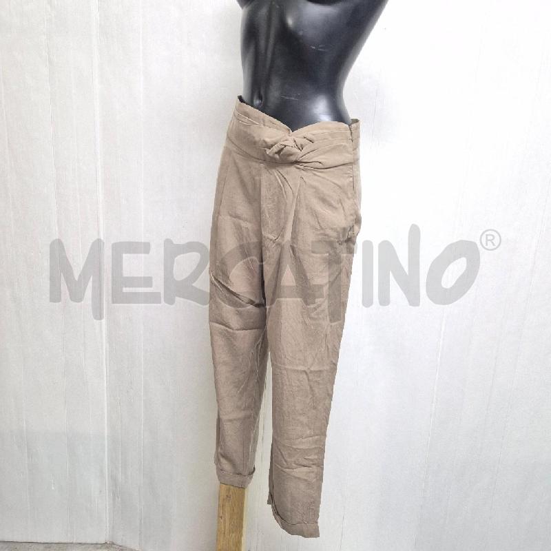 PANTALONE DONNA MAX&CO BEIGE SETA | Mercatino dell'Usato Cervia 4