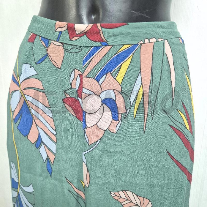 PANTALONE DONNA PENNYBLACK VERDE FIORI | Mercatino dell'Usato Cervia 2