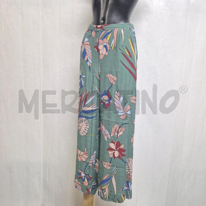 PANTALONE DONNA PENNYBLACK VERDE FIORI | Mercatino dell'Usato Cervia 3