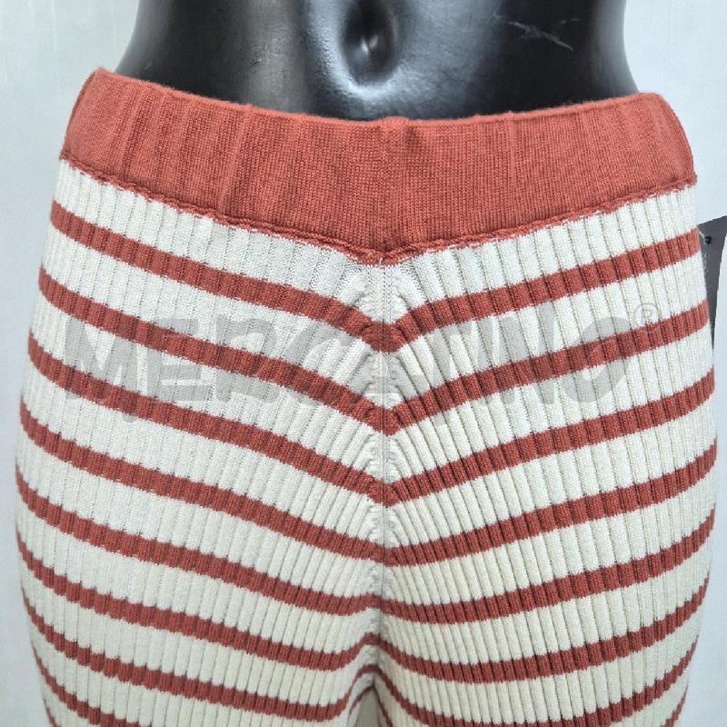 PANTALONE DONNA RIGHE PANNA/MARR SEMICOUTURE | Mercatino dell'Usato Cervia 2