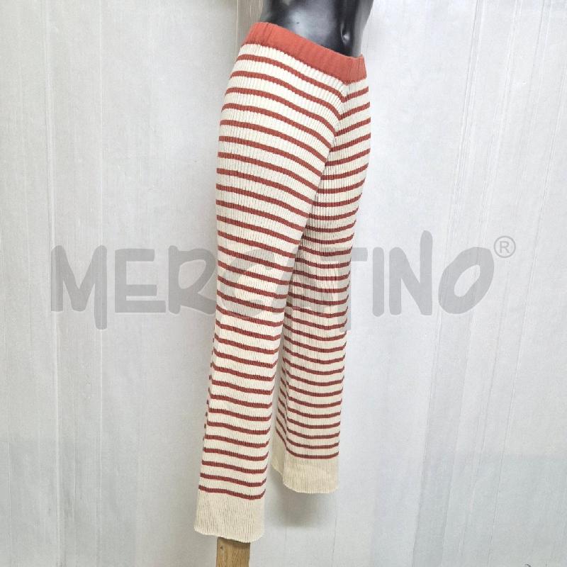 PANTALONE DONNA RIGHE PANNA/MARR SEMICOUTURE | Mercatino dell'Usato Cervia 4