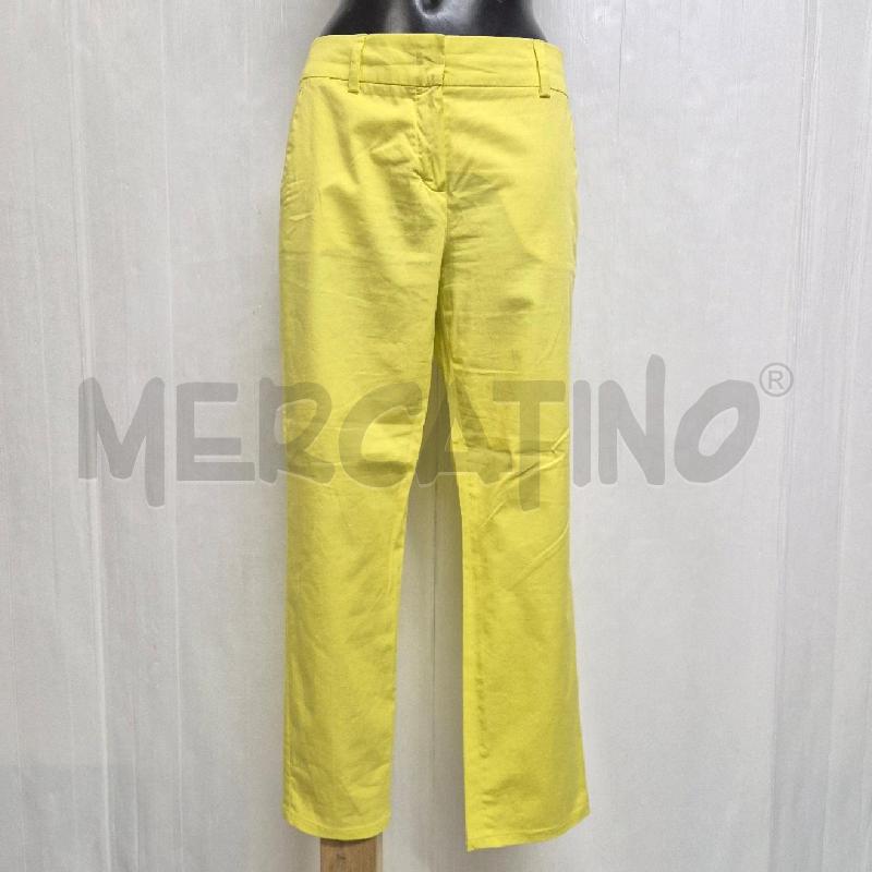 PANTALONE DONNA SPORTMAX GIALLO | Mercatino dell'Usato Cervia 1