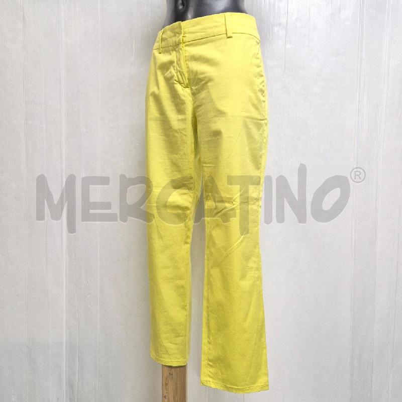 PANTALONE DONNA SPORTMAX GIALLO | Mercatino dell'Usato Cervia 3