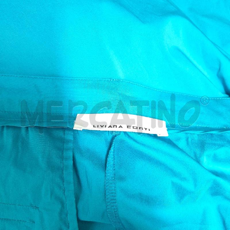 PANTALONE DONNA TURCHESE LIVIANA CONTE  | Mercatino dell'Usato Cervia 5