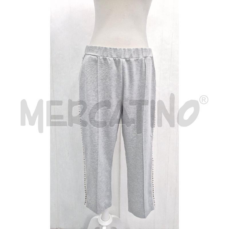PANTALONE DONNA TWIN SET GRIGIA STRASS | Mercatino dell'Usato Cervia 1