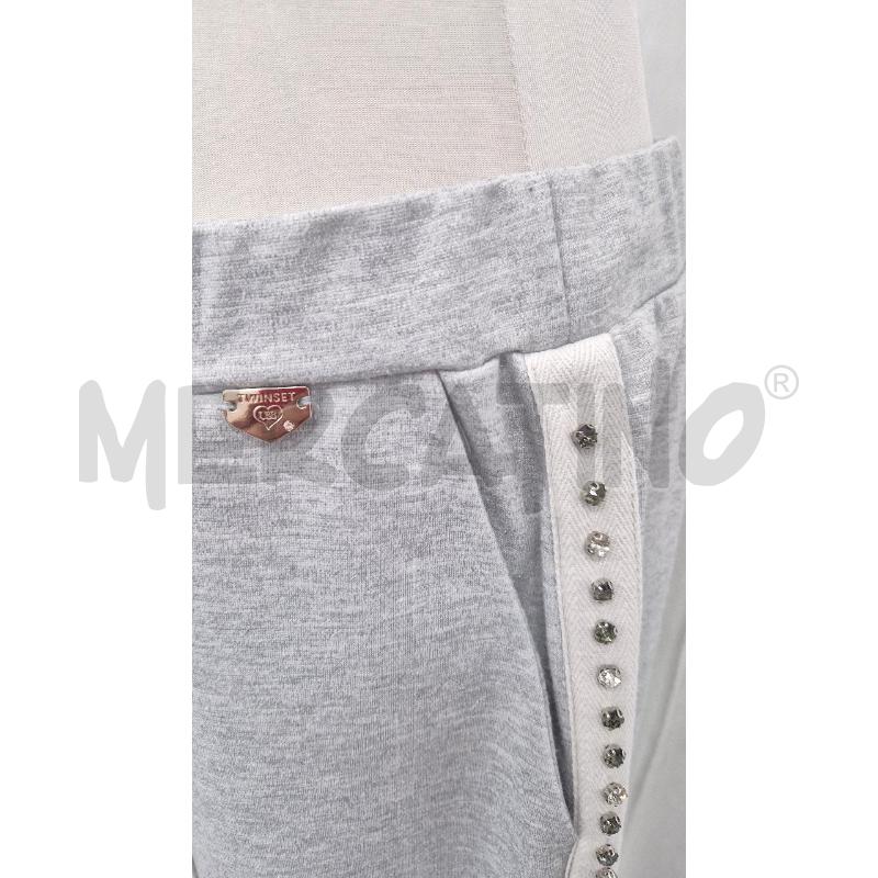 PANTALONE DONNA TWIN SET GRIGIA STRASS | Mercatino dell'Usato Cervia 2