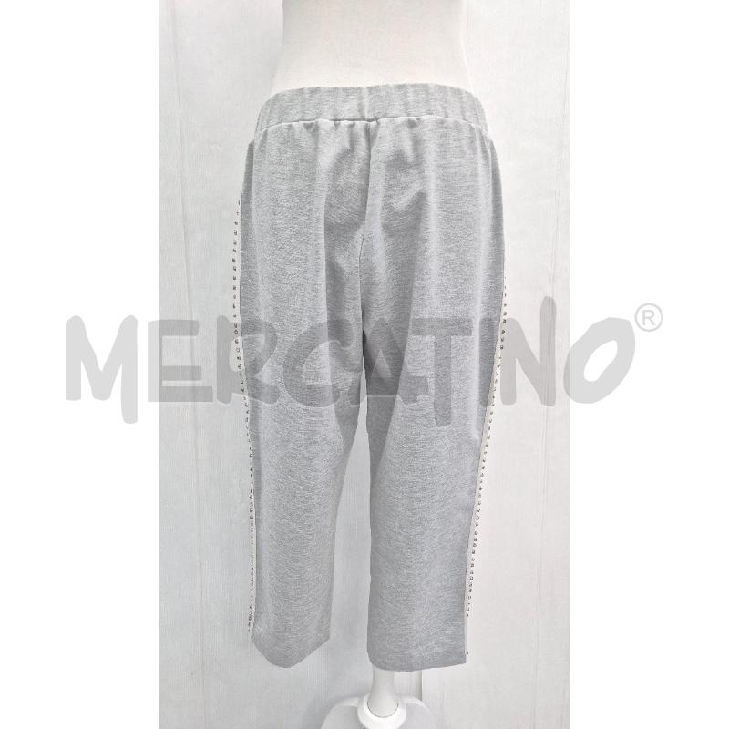 PANTALONE DONNA TWIN SET GRIGIA STRASS | Mercatino dell'Usato Cervia 3