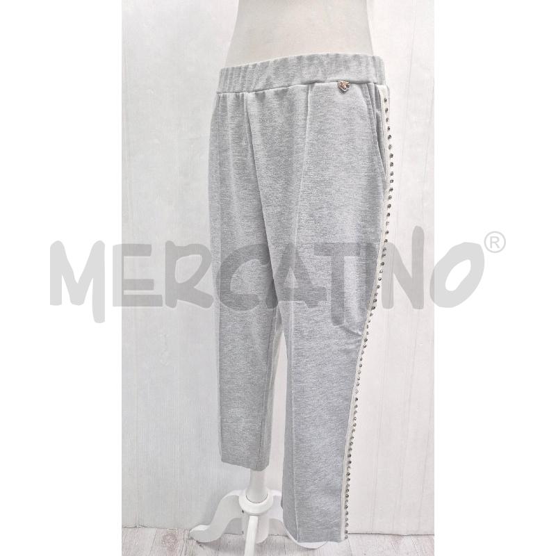 PANTALONE DONNA TWIN SET GRIGIA STRASS | Mercatino dell'Usato Cervia 4