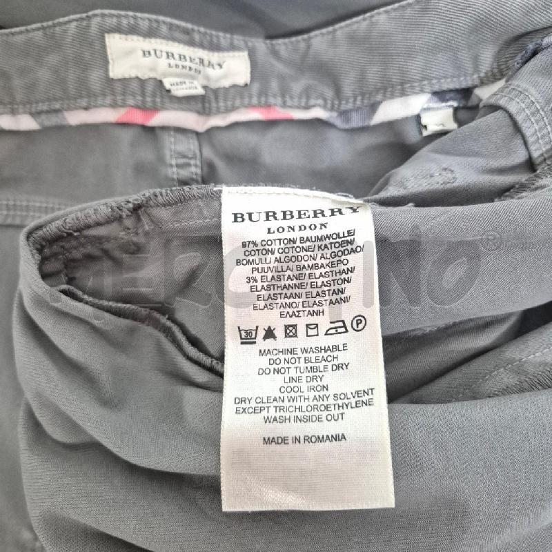 PANTALONE UOMO BURBERRY GRIGIO | Mercatino dell'Usato Cervia 5
