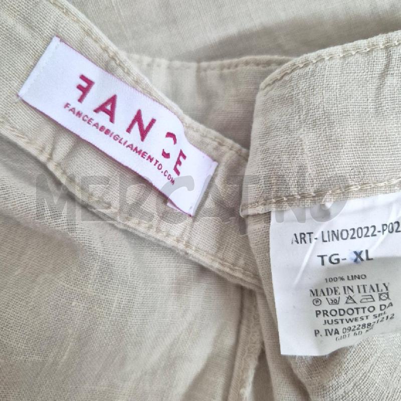 PANTALONE UOMO FRANCE BEIGE  | Mercatino dell'Usato Cervia 5