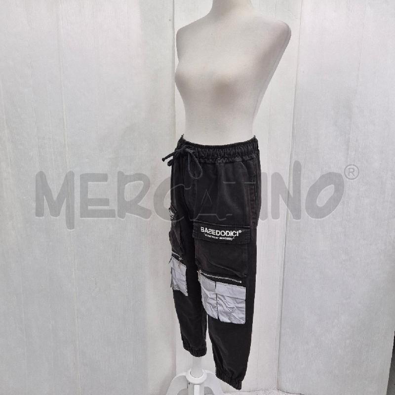 PANTALONE UX BASEDODICI NERO TASCONATO | Mercatino dell'Usato Cervia 4
