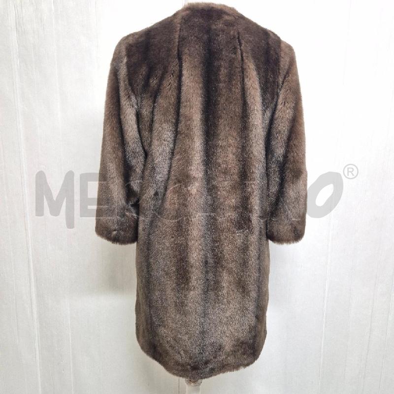 PELLICCIA GAUDÌ MARRONE SFUMATA | Mercatino dell'Usato Cervia 3