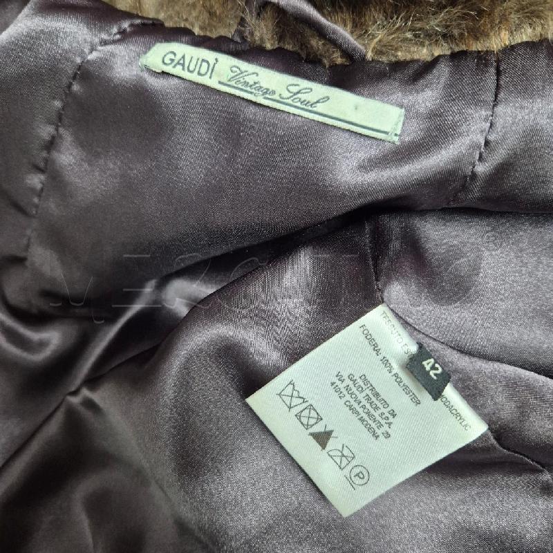 PELLICCIA GAUDÌ MARRONE SFUMATA | Mercatino dell'Usato Cervia 5