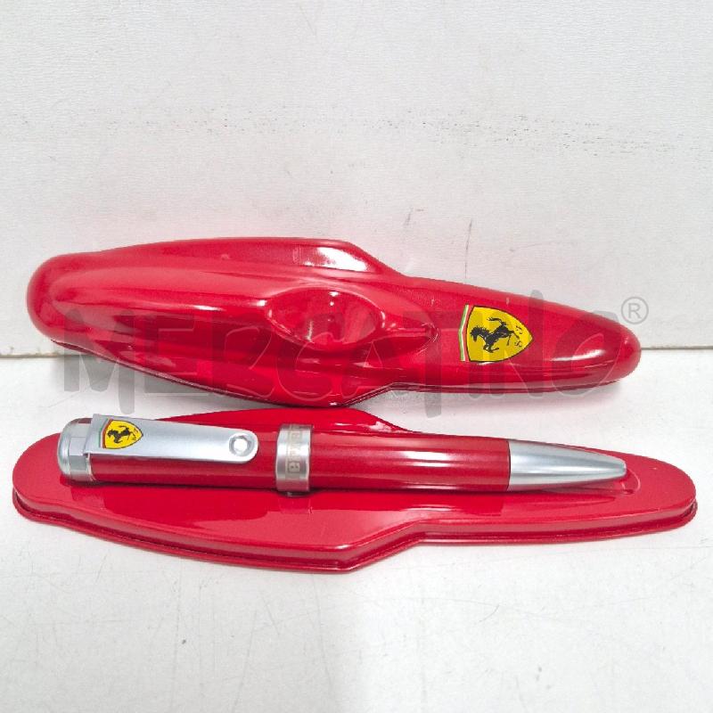 PENNA SFERA FERRARI CON CUSTODIA METALLO | Mercatino dell'Usato Cervia 1