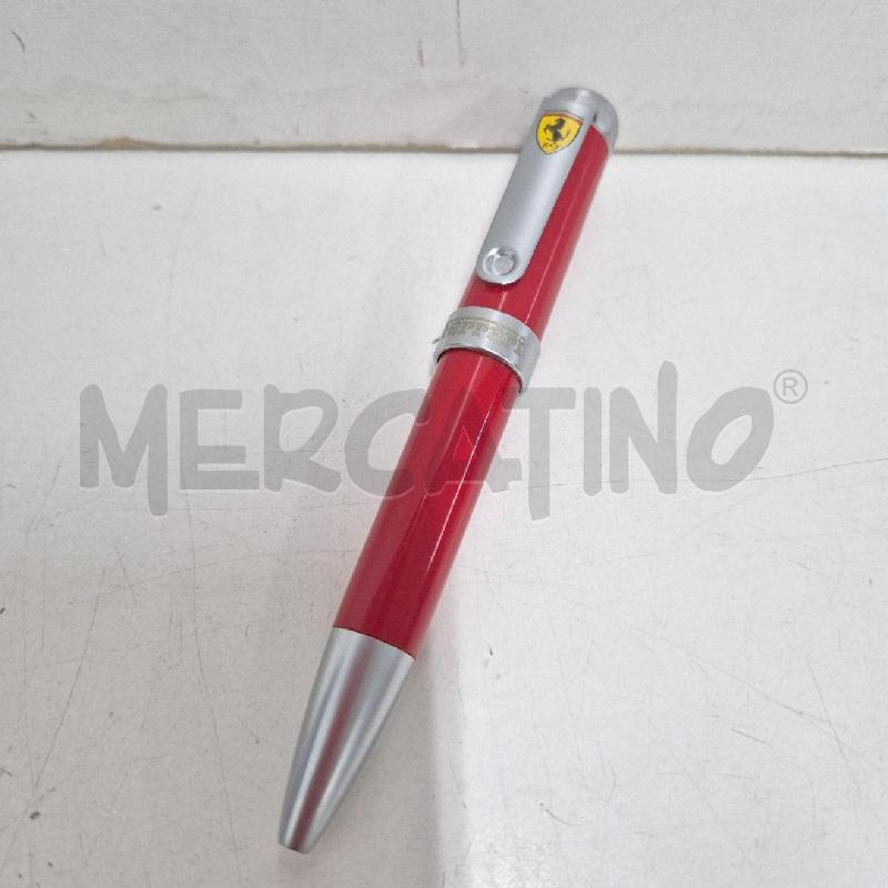 PENNA SFERA FERRARI CON CUSTODIA METALLO | Mercatino dell'Usato Cervia 2
